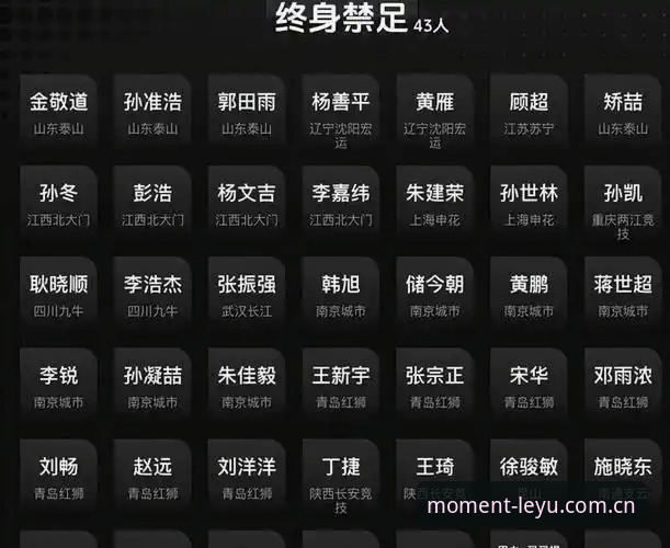 足协第三批禁足名单实用解读：从名单结构看行业治理新趋势